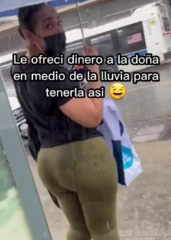 En esta epoca de lluvia le ofrecimos dinero para cacharla rico + VIDEO 3