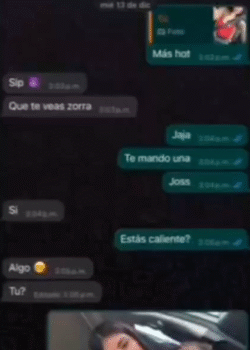 Asi de caliente se puso el chat + video 3