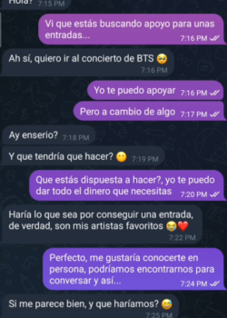 El casero más buscado, chibola peruana da el culo por ver a BTS 17