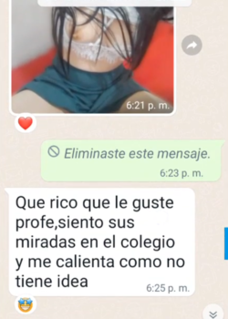 Alumna putita manda nudes a su profesor 2
