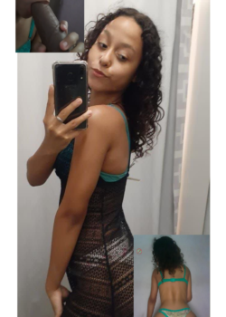 Morrita mexicana de 18 chupando un vergon negro 5