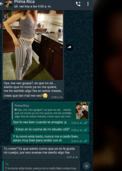 Chat De Whatsapp Con Mi Prima Se pone Caliente Por La Noche 6