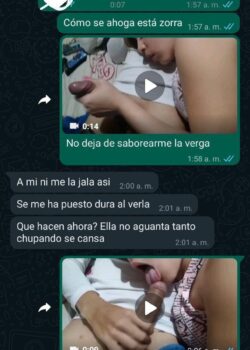 Pendejo disfruta que su novia lo haga cornudo 4